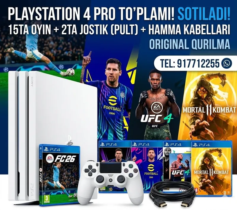 PlayStation 4 PRO Orginal — фото 1