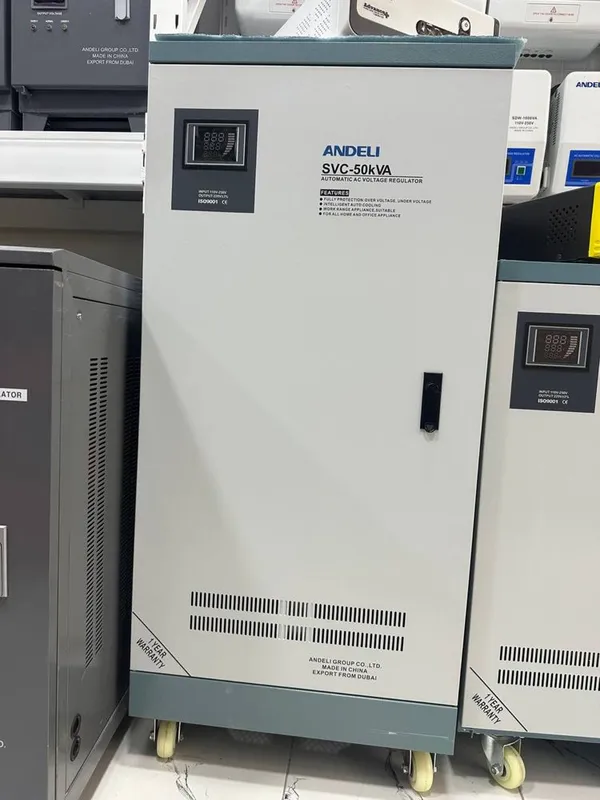 ANDeli 50 kVA stabilizator | Dubai’’dan keltirilgan