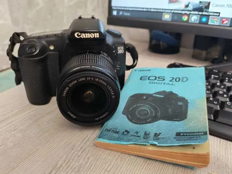Продам фотоаппарат Canon 20D профессиональный — фото 1