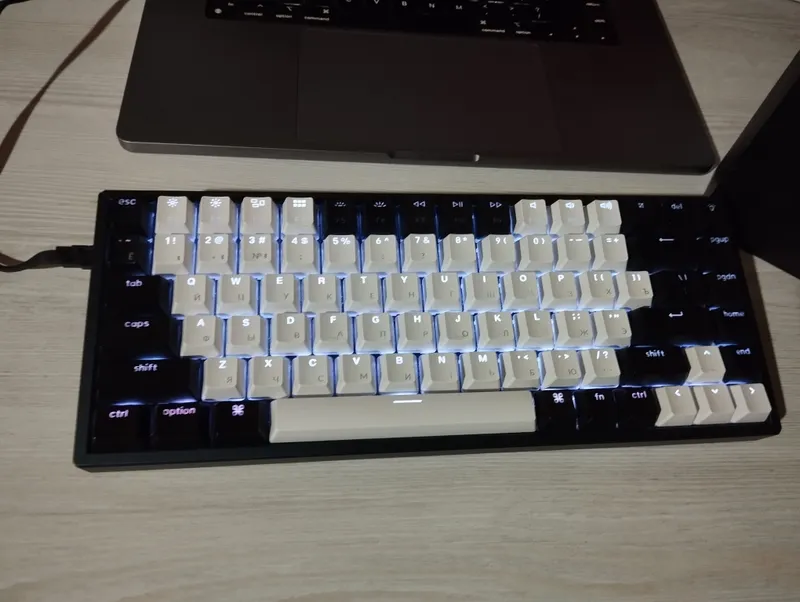 Механическая клавиатура Keychron k2 с синими (blue) переключателями 5 Механическая клавиатура Keychron k2 с синими (blue) переключателями 5