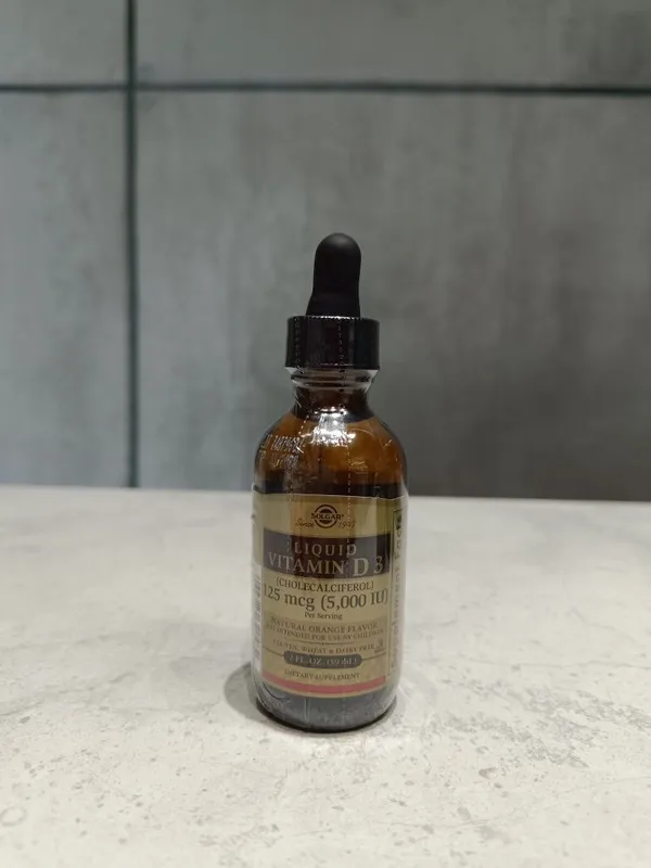 Solgar liquid vitamin D-3 5.000 iu 59 ml