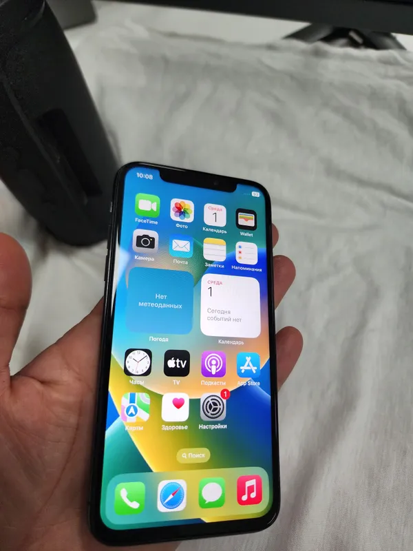 iphone X Black 64GB Batareka 100% aybi Uz Ime 10