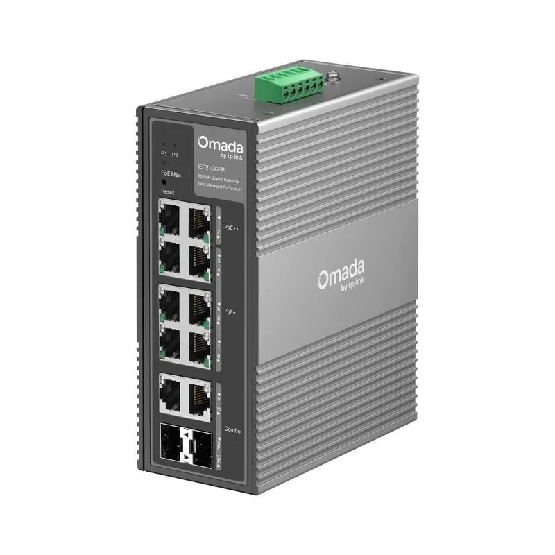 IES210GPP L2 Индустриальный PoE коммутатор TP-LINK Omada Switch IES210GPP L2 Индустриальный PoE коммутатор TP-LINK Omada Switch