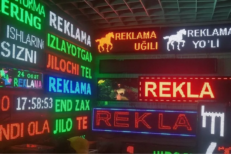 Elektron tablo Бегушая строка LED ekran — фото 4