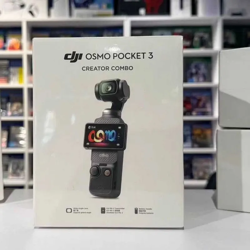 Новая Экшн-камера DJI Osmo Pocket 3 Creator Combo Black Доставка