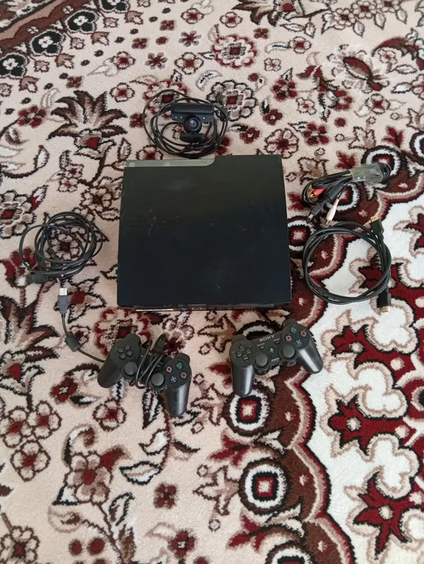 playstation 3 slim jostik 2ta + kamera 8