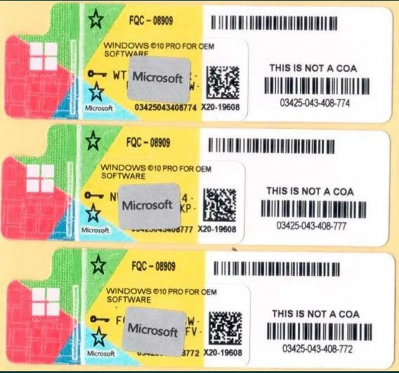 Windows стикер лицензионный Windows стикер лицензионный