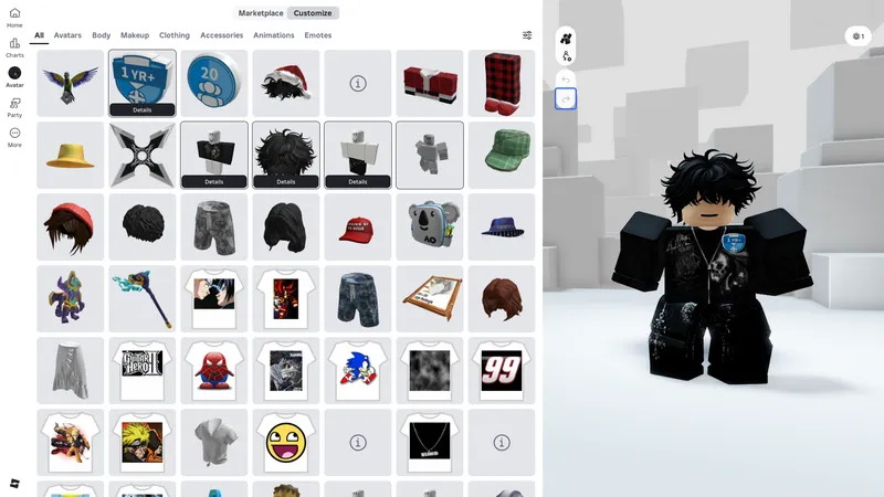 Roblox akkaunti, 500± robuks sarflangan 1 Roblox akkaunti, 500± robuks sarflangan 1