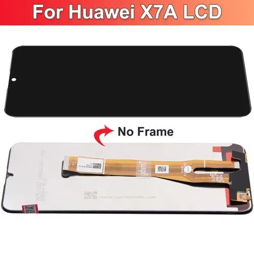 Honor X7a uchun displey (tachskrin bilan komplekt), qora 2