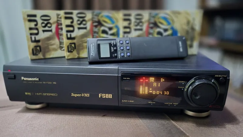 Супер видеомагнитофон Panasonic NV-FS88EG HI-FI Stereo SuperVHS 1 Супер видеомагнитофон Panasonic NV-FS88EG HI-FI Stereo SuperVHS 1