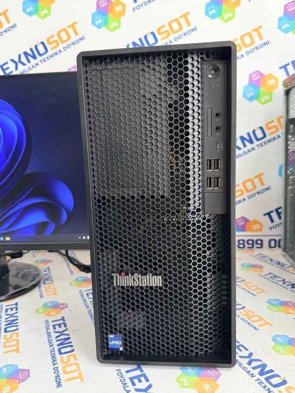 Lenovo ThinkStation P368 + монитор Lecoo Star M24SD — фото 1