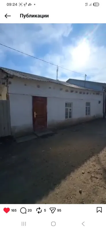 Бухоро шахрида Эски котеж сотилади ер хисобида майдони i — фото 1