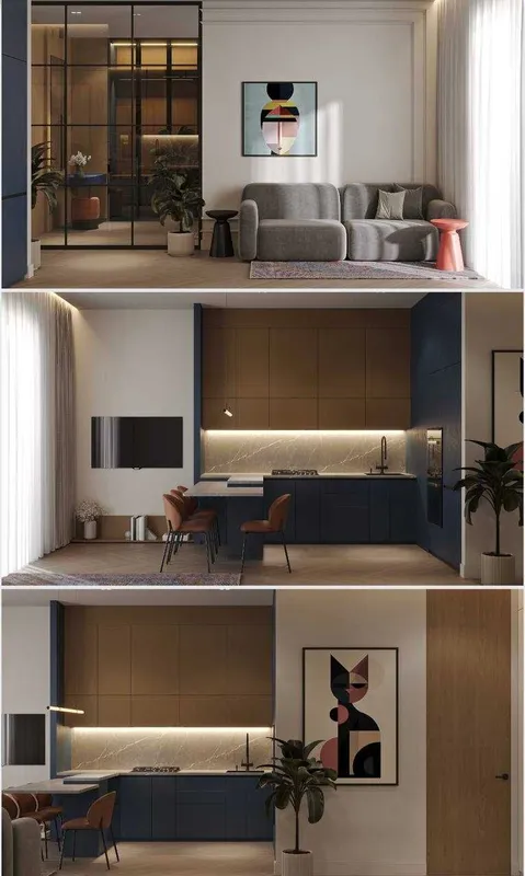 Жк PARKWOOD | Евро-двушка 51м2 | вид во двор | сдается новая квартира — фото 2