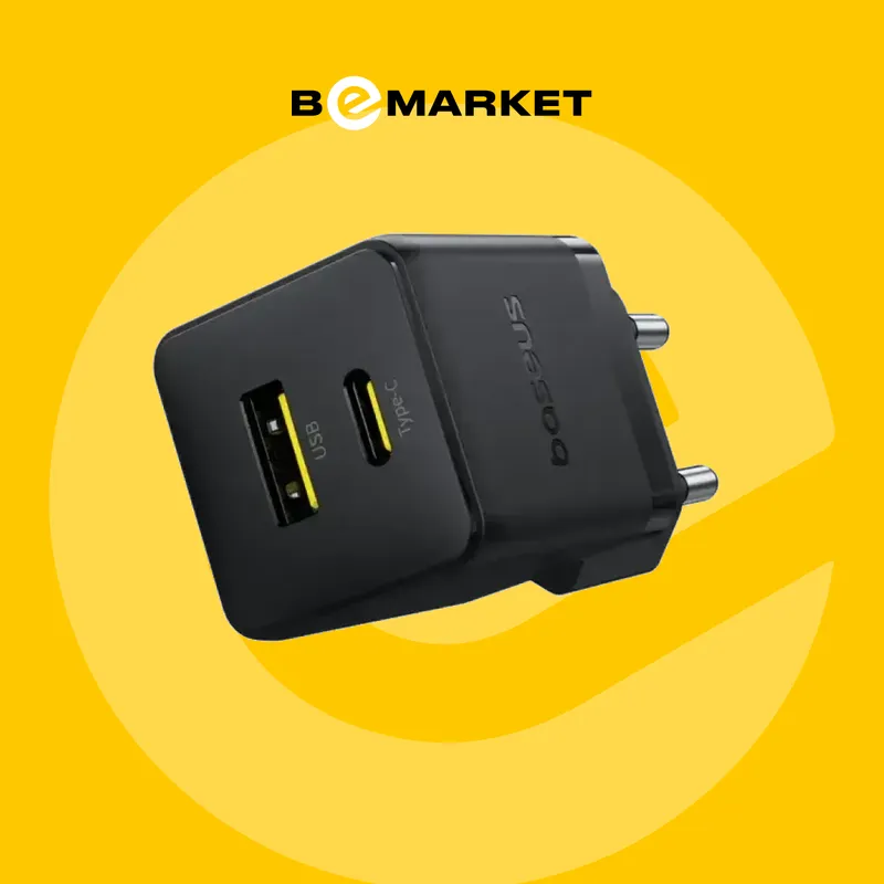 Зарядка Baseus Palm Fast Charger USB-C 30W Black — фото 1