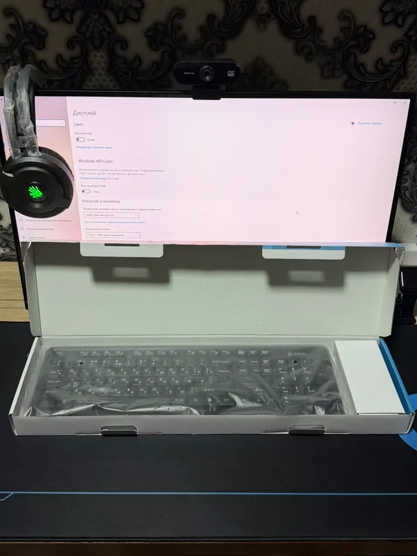 Клавиатура + Мышь A4Tech Fstyler FG1012