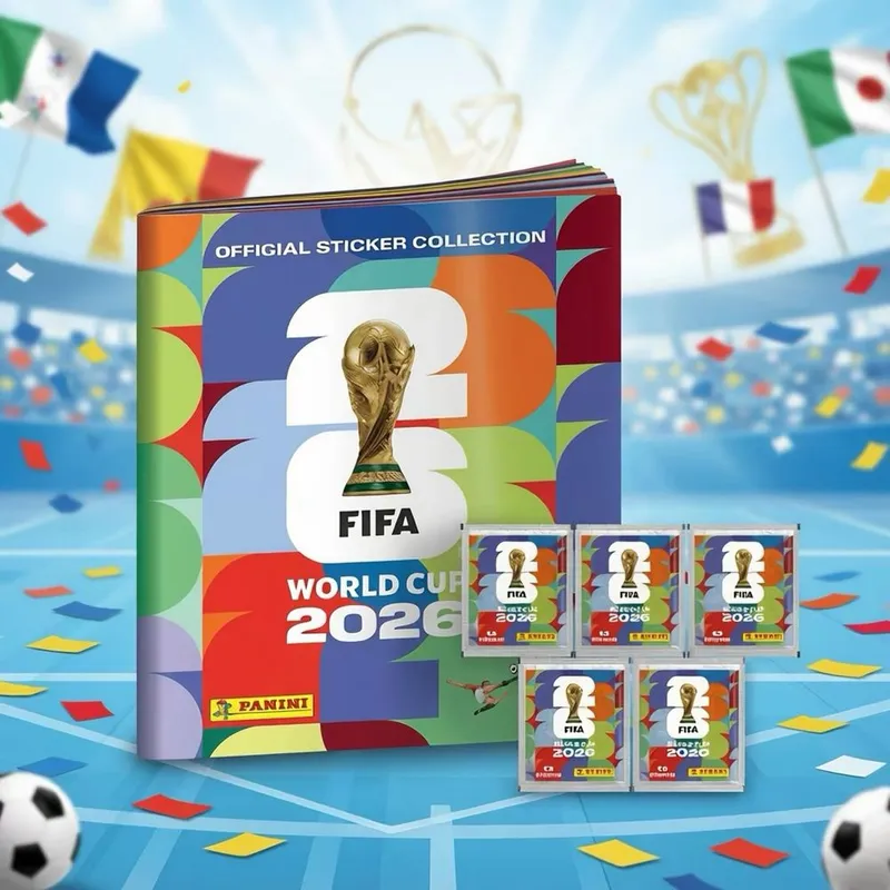 Panini FIFA World Cup 2026 коллекционный альбом и стикеры 2 Panini FIFA World Cup 2026 коллекционный альбом и стикеры 2