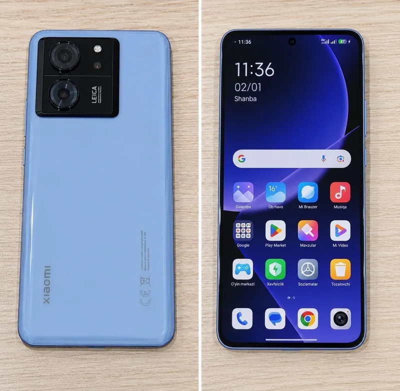 Xiaomi 13T Pro 12/512GB Moviy Rang, Kelishiladi 2 Xiaomi 13T Pro 12/512GB Moviy Rang, Kelishiladi 2