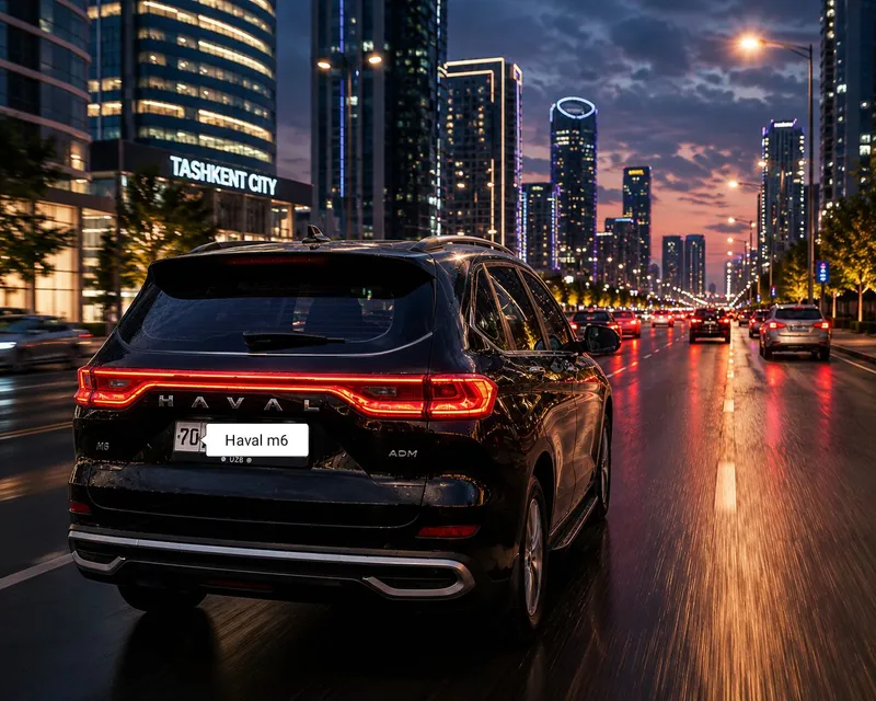 Haval M6 2025, комплектация Full, чёрный, бензин, пробег 29 тысяч 5 Haval M6 2025, комплектация Full, чёрный, бензин, пробег 29 тысяч 5