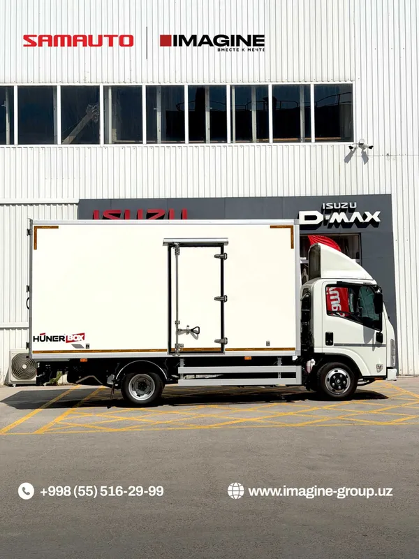 "ISUZU NMR77H" shassisi negizidagi izotermik furgon 6