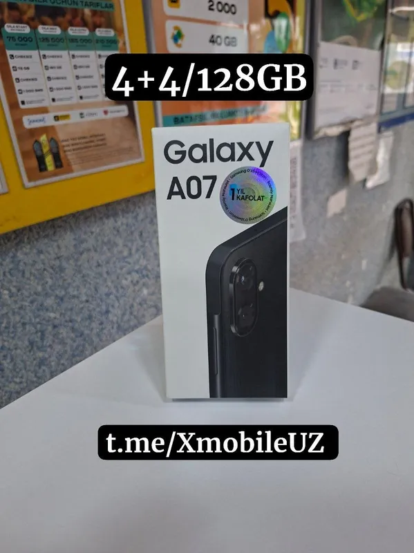 Samsung A07 4+4/128GB