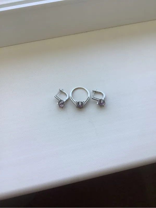 Серебрянный комплект