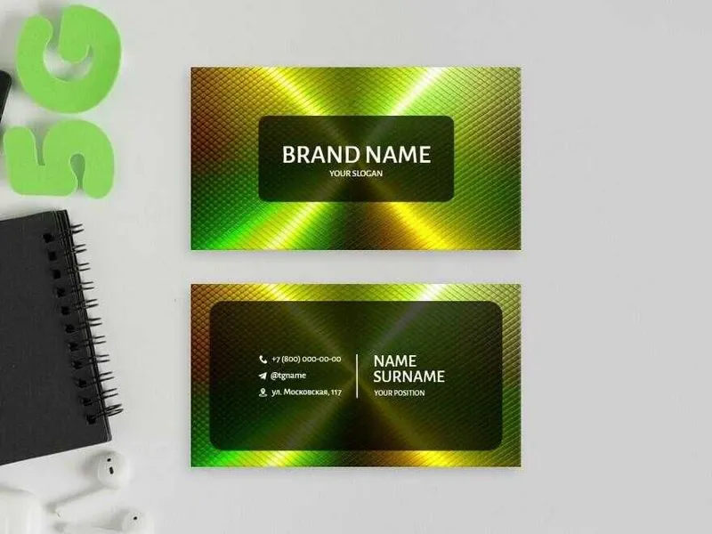 Vizitka — Premium 300gsm qog'oz, tez va sifatli — фото 1