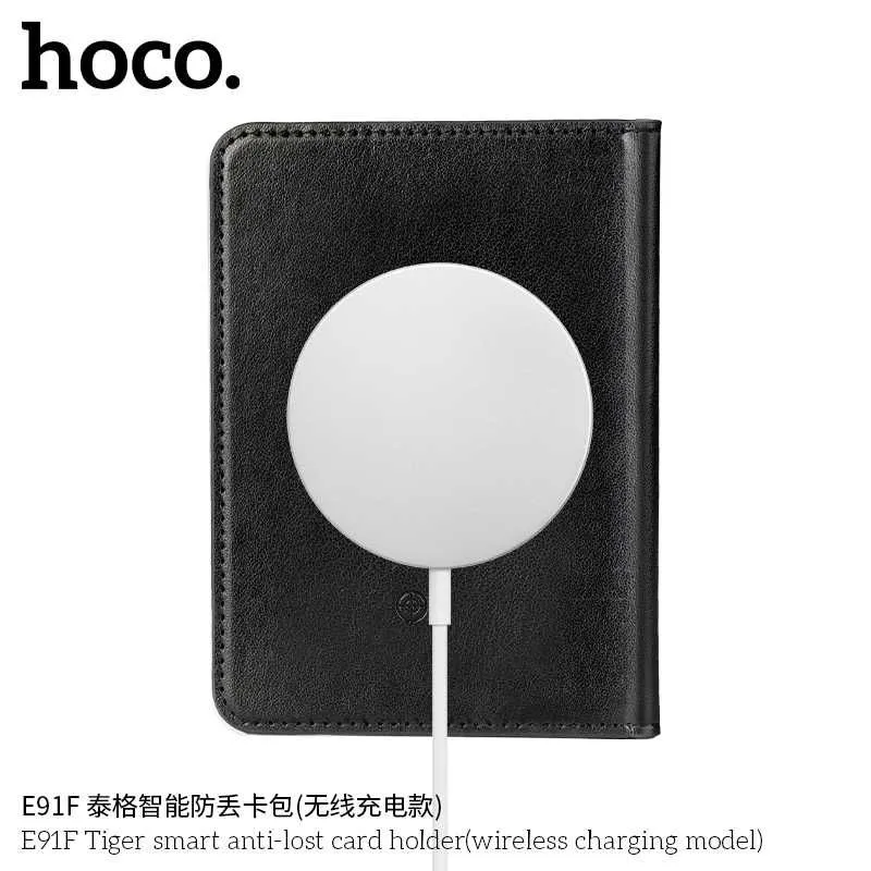 Hoco E91F Wallet Tag Смарт держатель картхолдер с защитой от потери — фото 4