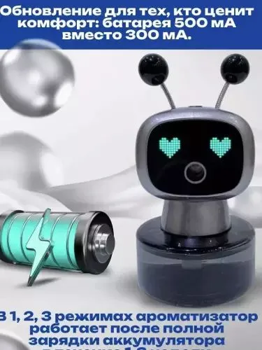 Robot shaklidagi avtomobil aromatizator Robot shaklidagi avtomobil aromatizator