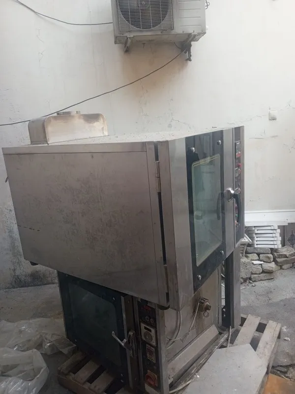 Конвекцион печ газда ишлайдиган замонавий паркомат — фото 1