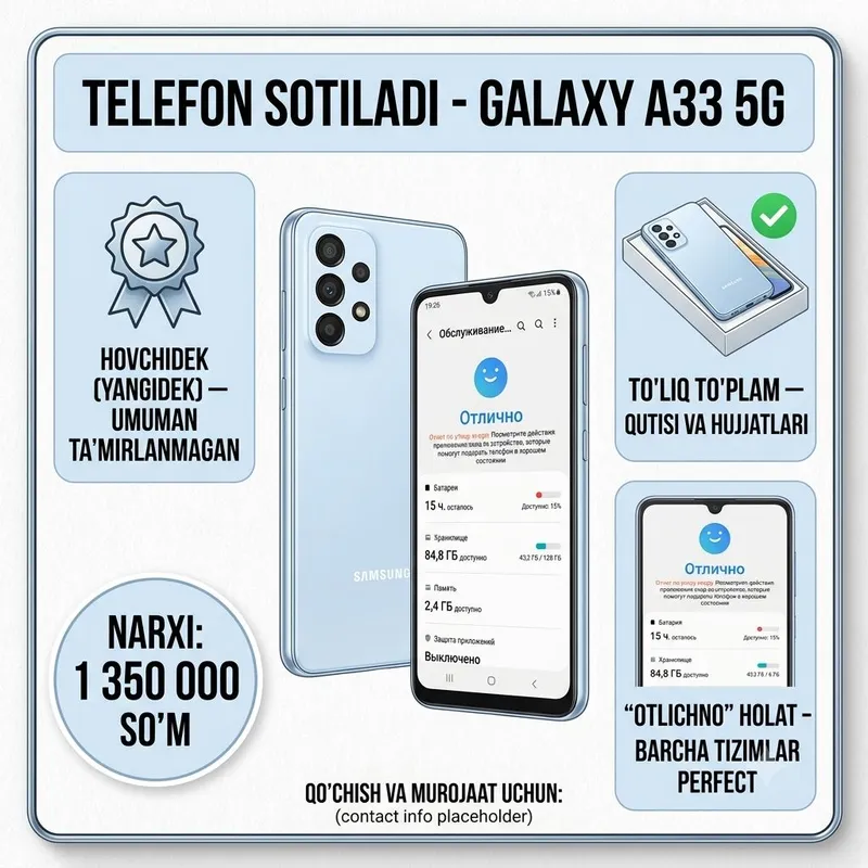 Samsung Galaxy A33 5G 6/128GB