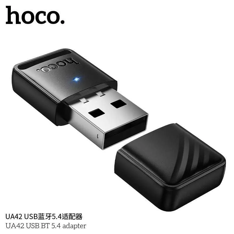 Hoco UA42 Adapter Usb to Bluetooth v5.4 multi-device speed 4.0 Mbps — фото 3