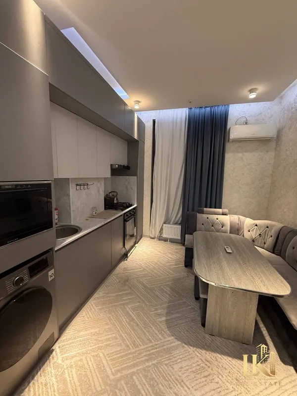 1-комнатная квартира в ЖК Charx Novza, евроремонт, с мебелью и техникой