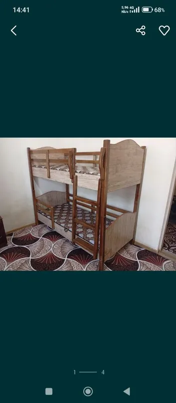 Продаётся двухъярусный диван для детей 1