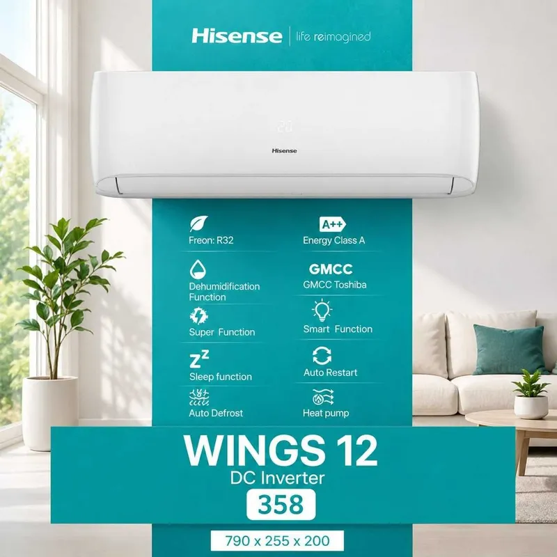 Кодиционеры Оптом Первых Рук HISENSE Expert Inverter Konditsioner — фото 3