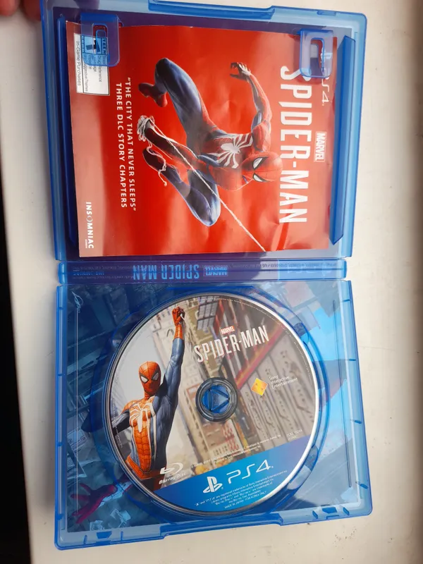 диск marvel spiderman ps4 — фото 1