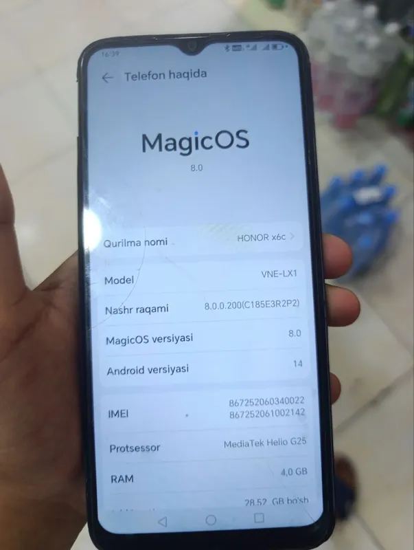 HONOR X6 4