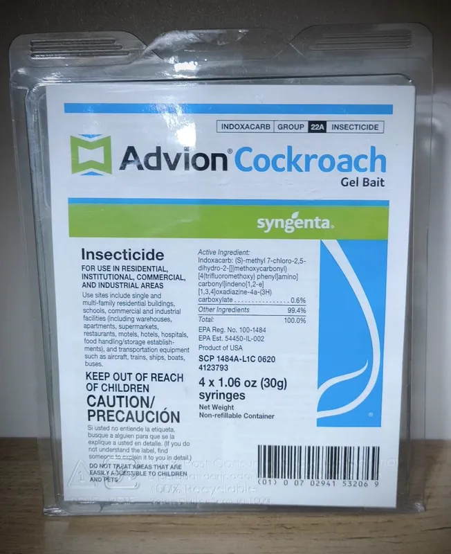AdvionCockroach gel шприц от тараканов оригинал 100% — фото 1