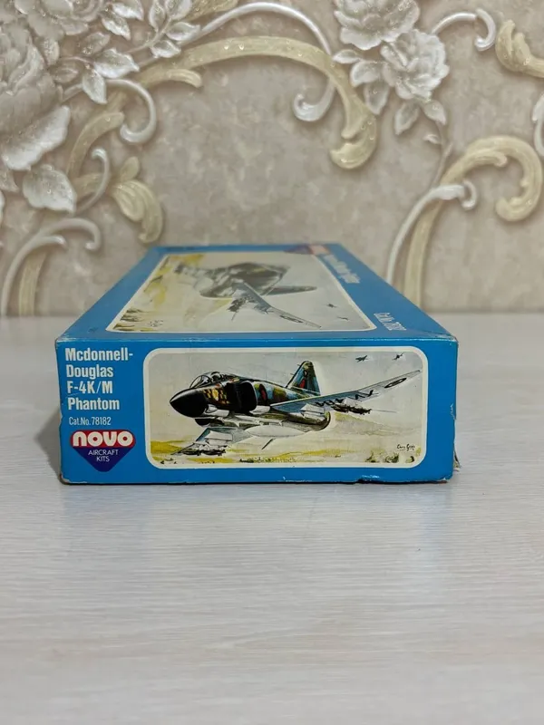 Винтажная модель самолёта NOVO F-4K/M Phantom1:72 СССР,полный комплект — фото 3