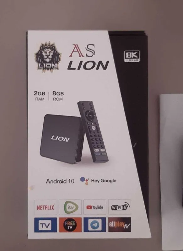 Tv Box AS LION новая умная тв приставка — фото 5