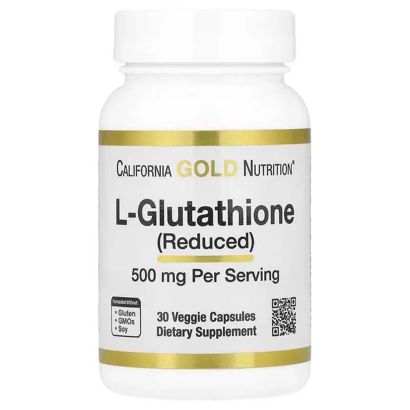 California Gold L-Glutathione L-глутатион — фото 1