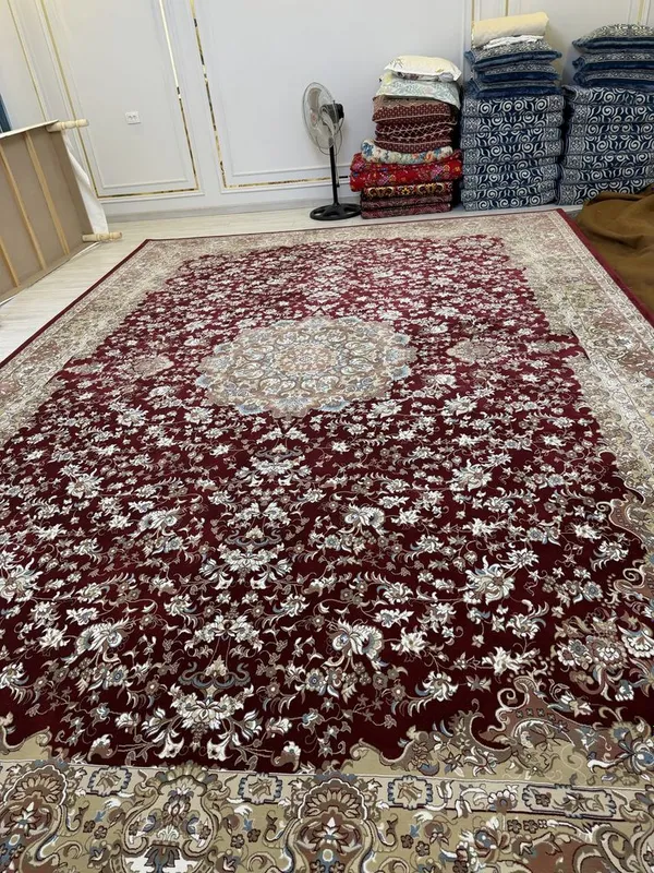 Urgaz qalin tuqimli ogir sifatli 3.5*5 gilam kovyor yangi noviy — фото 1
