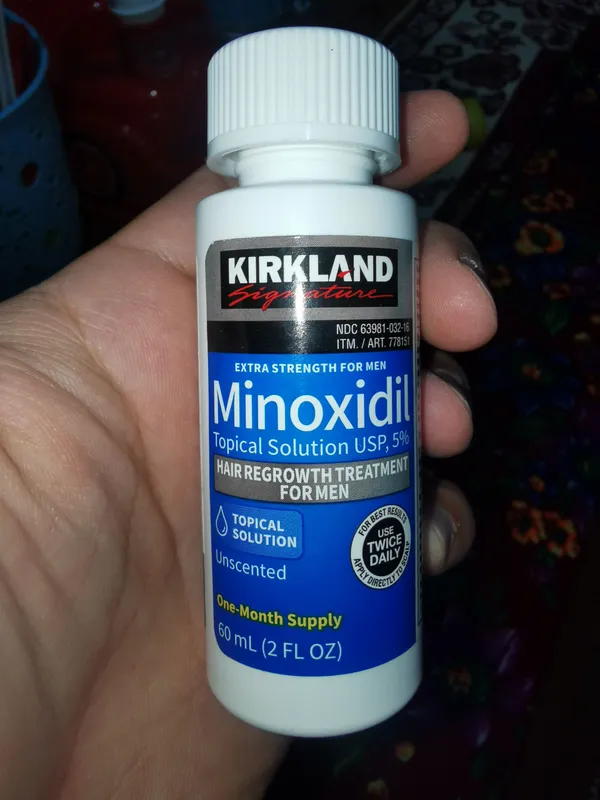 Minoxidil original.
