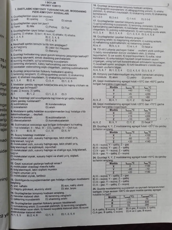 Kimyo Ajoyib To'plam Nodirbek Ismoilov Yap-yangi — фото 4 Kimyo Ajoyib To'plam Nodirbek Ismoilov Yap-yangi — фото 4