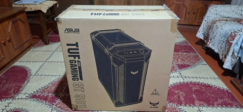 Компьютерный кейс Asus Tuf Gaming GT501 Black (б/у) 1