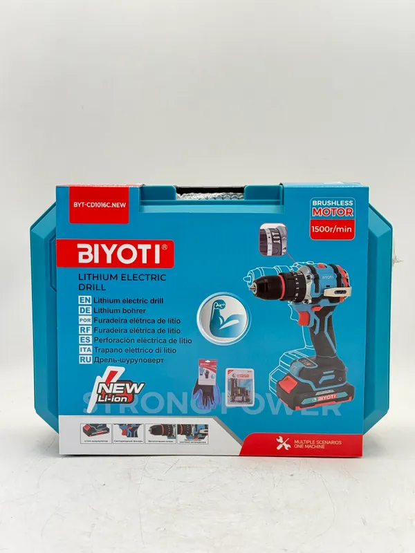 Шуруповёрт BIYOTI 20V BYT-CD1016C cho‘tkasiz 3