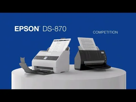 EPSON WorkForce DS-870 A4 сканер — фото 1