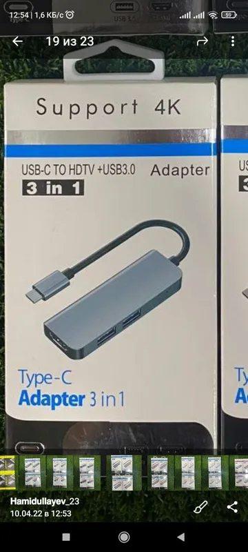 Доставка!Скидка!Type c hdmi,usb 3.0, card reader,type c 2 port,macbook — фото 1