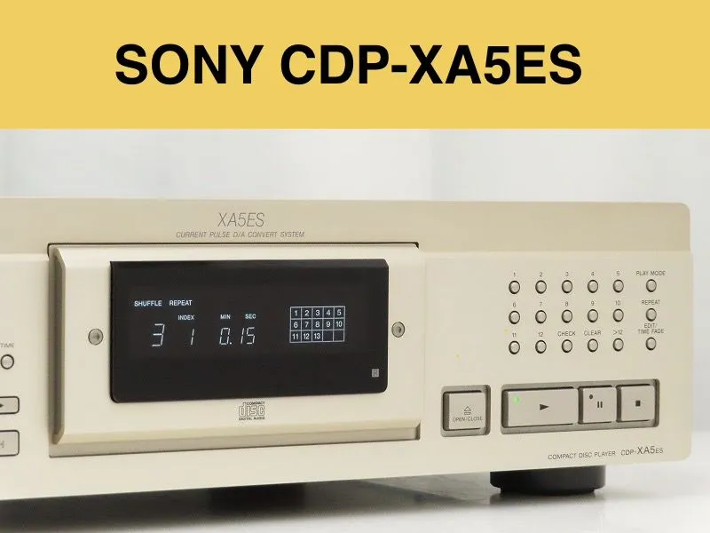 SONY CDP-XA5ES (Предтоповый CD проигрыватель)