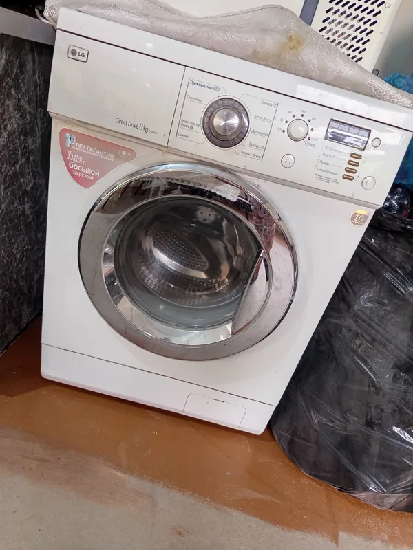 Avtomat stralni mashinka sotiladi LG 6 kg holati yaxshi ishlaydi — фото 3