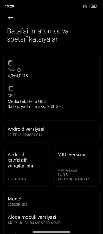 redmi 12 4/128 gb  xech qayiri alishmagan 5